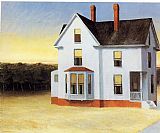 Cape Cod Sunset by Edward Hopper